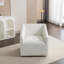 Fauteuil demi-tonneau pivotant à 360 ° Nice-1561182954