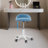 Adjustable Rolling Office Stool-887564616