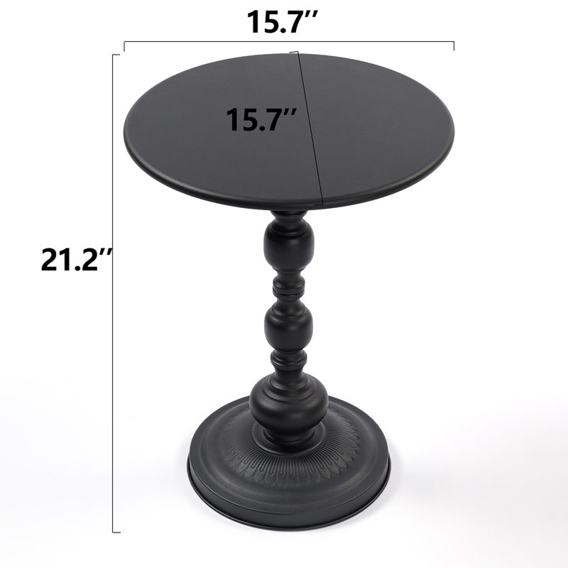 Table basse décorative Vintage, Noir