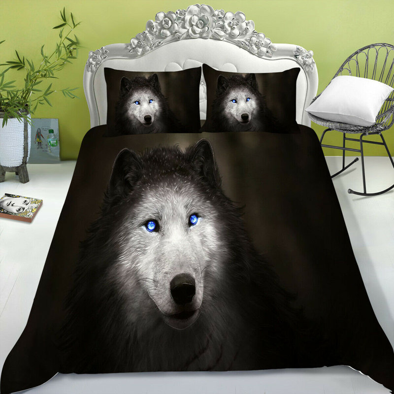 Emko Abstract Duvet Cover with Pillowcases Included, 200 x 220cm Duvet Cover + 2 Standard Pillowcases