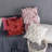 Appliqued Velvet Pillow Cover-492369046