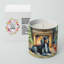 Christmas Tree Scented Tumbler Candle with Ceramic Holder