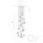 Breeze 22 - Light Cluster Pendant-80293119-80293123