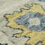Jaigarh Wool Geometric Area Rug in White-1301508722