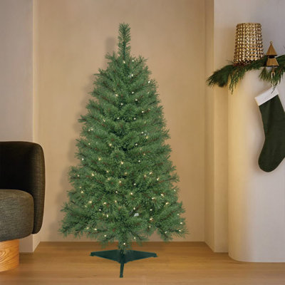 48' Lighted Pine Christmas Tree