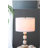D15x26.5" Table Lamp (Lamp Shade Assembly Required)