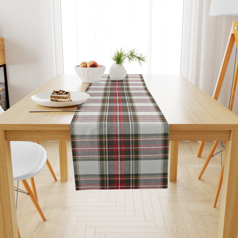 Colbourne Plaid 100% Cotton Table Runner