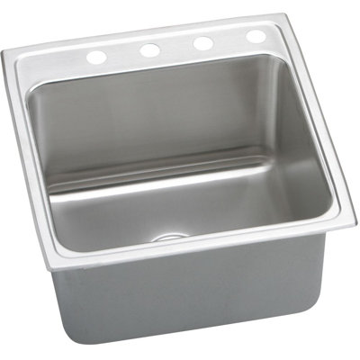 Gourmet 22" L x 22" W Kitchen Sink