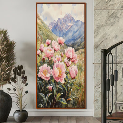 «Harvard Pe pivons In The Windswept Valley VI», reproduction d'art sur toile encadrée