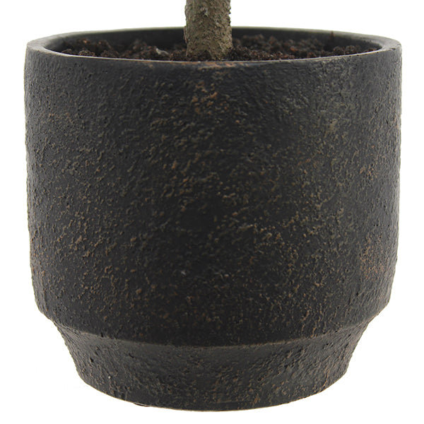 SEASONAL GREENERY TREE CEDAR FLOCKED POT 3FT