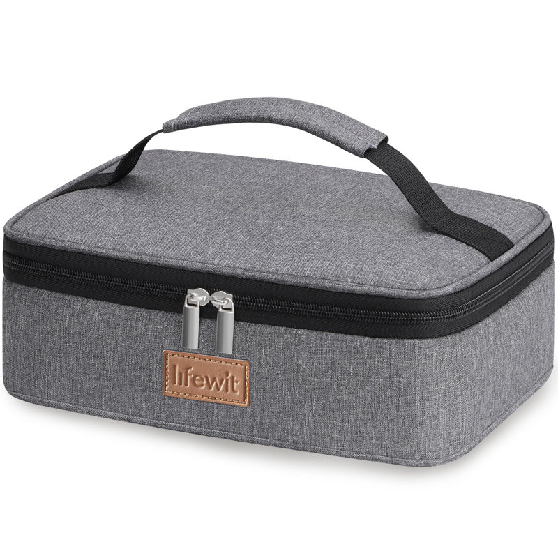 Insulated Lunch Bag For Men Women, Thermal Lunch Box Adults, Small Cool Bag Lunch Pail, Waterproof Reusable Cooler With Soft Handle For Work Picnic