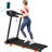 Folding Treadmill With Heart Rate Sensor, USB Charge Station, Bluetooth Speaker, 7.5MPH, 300lbs Capacity