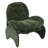 33.75'' W Modern Crab Style Chenille Fabric Upholstered Accent Chair With Metal Frame-873541821