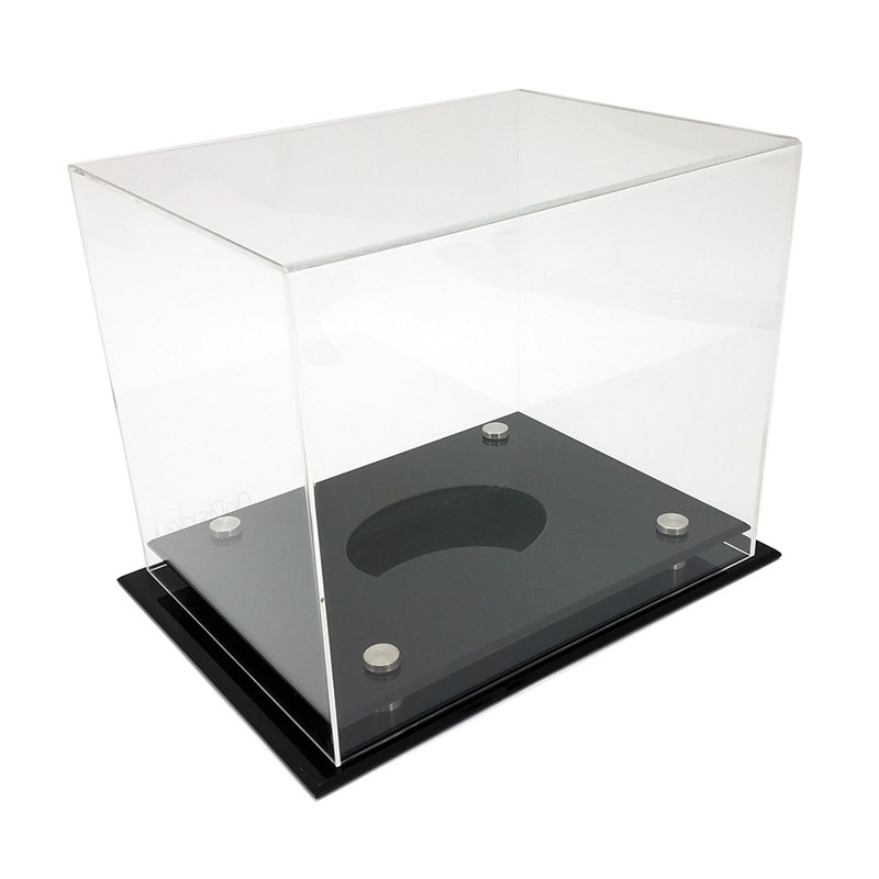 Rebrilliant Kimberly 10'' W 9.5'' D Football Plastic/Acrylic Ball / Puck Case