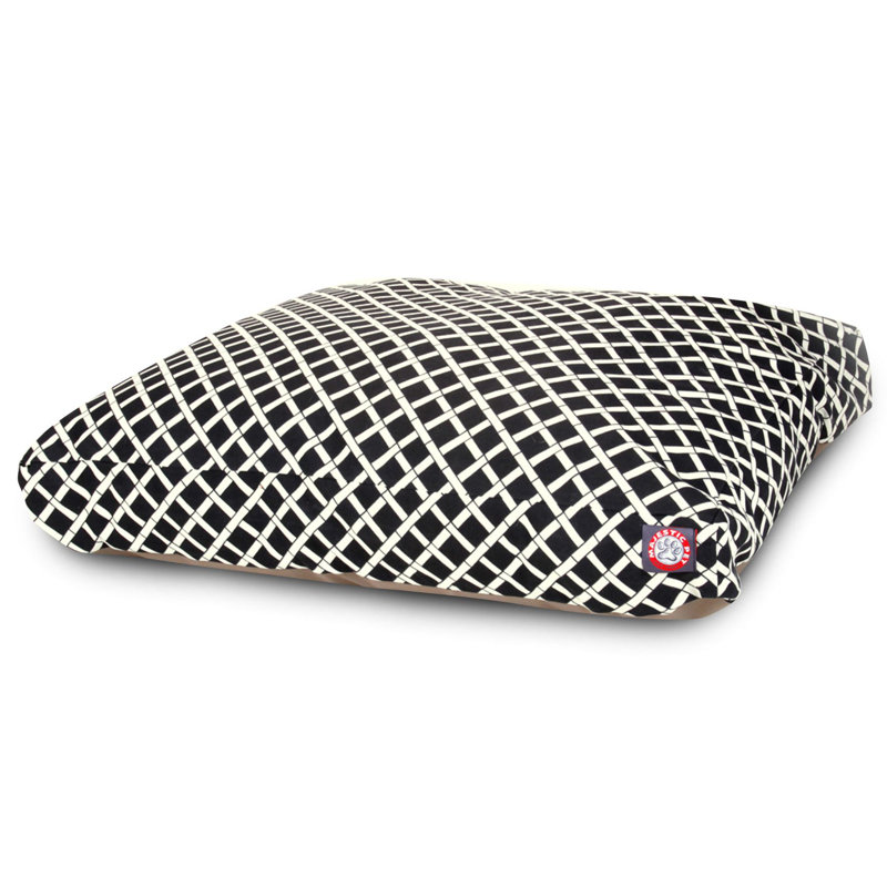 Coussin Bamboo Orthopedic, Noir, Moyen (l 29 po x P 36 po x H 5 po) ;