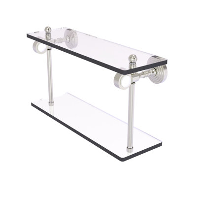 Jarrell 2 Piece Glass Tiered Shelf