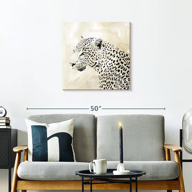 Brampt Leopard Spots III, 24" H x 24" W