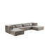 Canapé convertible modulaire avec coussins amovibles-460213619