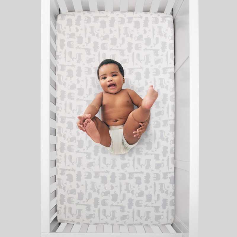 Drap-housse pour lit de bébé
