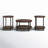 Fabiola 3 Piece Coffee Table Set