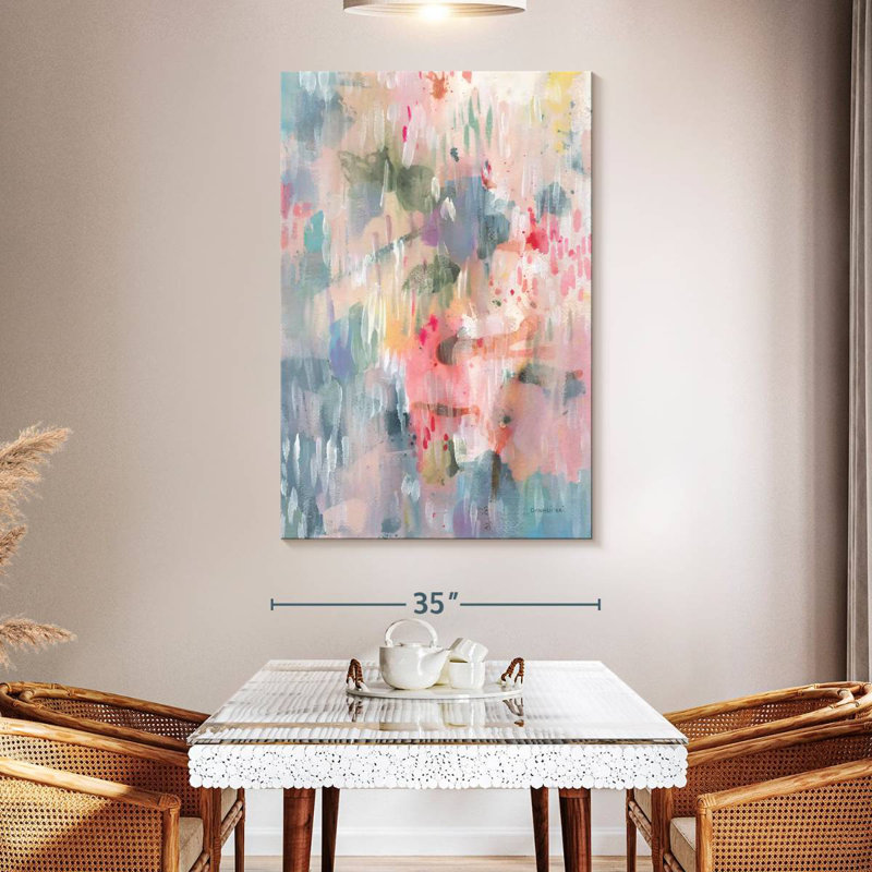 Avery Soothing Abstract, 51" H x 34" W