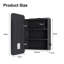 W H Wall Mounted Optional Frameless Medicine Cabinet Mirror 2 Fixed-1846115584