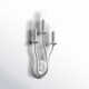 Reign 3 Light Dimmable Candle Wall Light