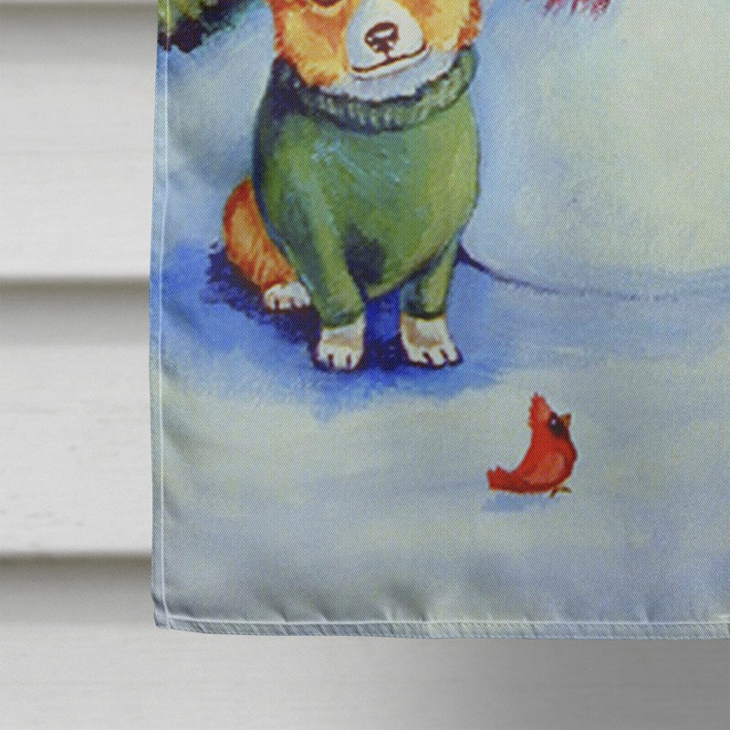 Double Sided 40'' H x 28'' W Polyester Animal House Flag