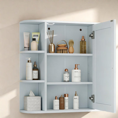 Space-saving Medicine Cabinets, Mdf Wood, Modern Style For Bathroom
