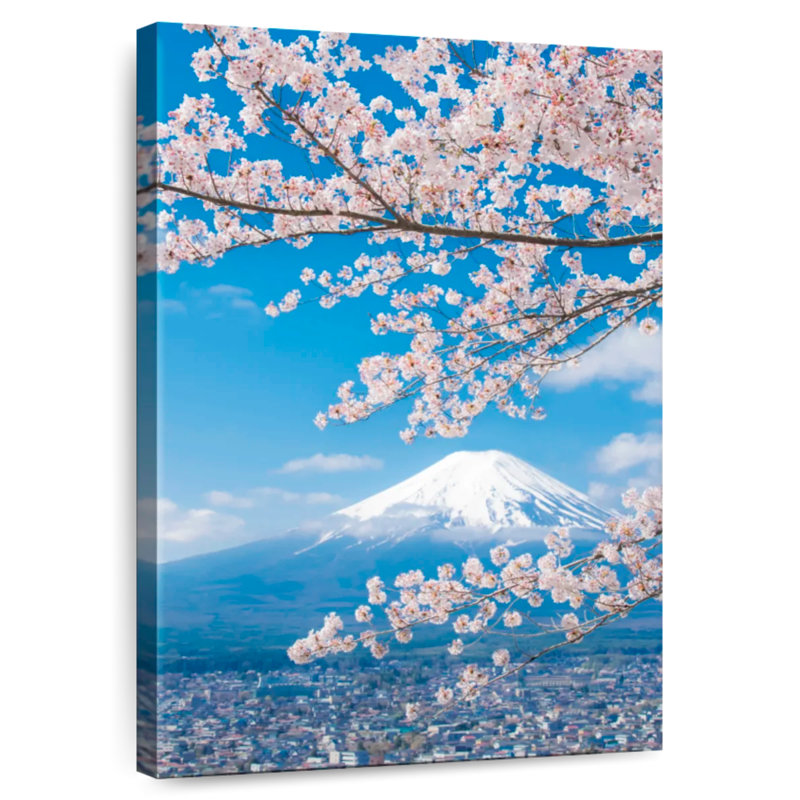 Alvord Mont Fuji Sakura Saison, H 30 po x l 20 po
