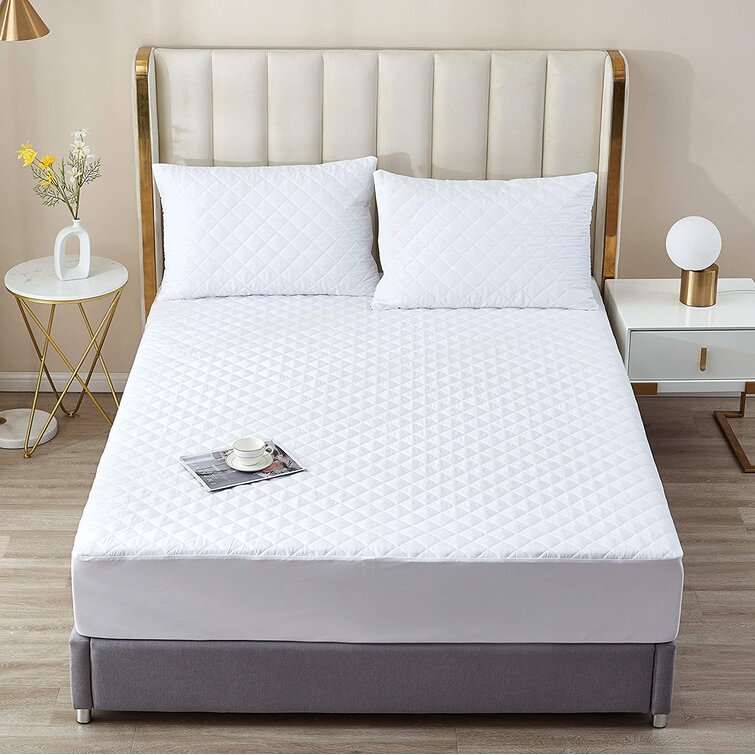 Premium Hypoallergenic Waterproof Mattress Protector - Vinyl Free