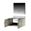 Meuble-lavabo de salle de bain 36 po X P 22 po P, comptoir en quartz et Miroir à DEL-1642902883-1642902881