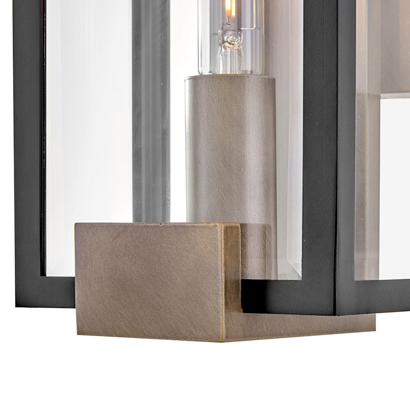 Hinkley Bergen Small Wall Mount Lantern, 15" H x 6.5" W x 6" D