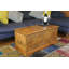 Acacia Wood Hand Carved Chest Coffee Table