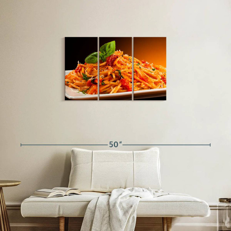 Gourmet Tomato Pasta, 20" H x 33" W