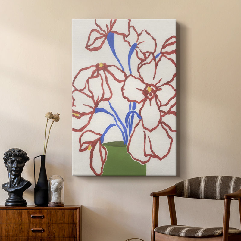 Petal Perimeter I - Gallery Cavas, H 18 po x l 12 po