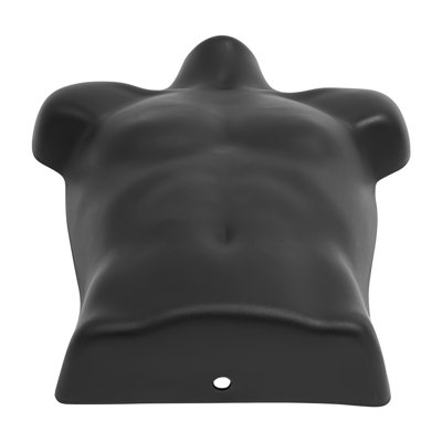 Mannequin homme noir avec torse 5 pièces