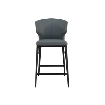 Delaney Upholstered Stool with Metal Frame