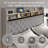 LED Bed Frame with Galaxy Projector, Charging Station, 52" Tufted Upholstered Headboard & 2 Drawers-572229434-583085867