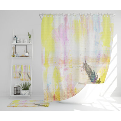 Navea Polyester Shower Curtain Set