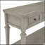 Charmante console rétro avec plusieurs éléments fonctionnels, parfaite pour les entrées et les salons.-144350492