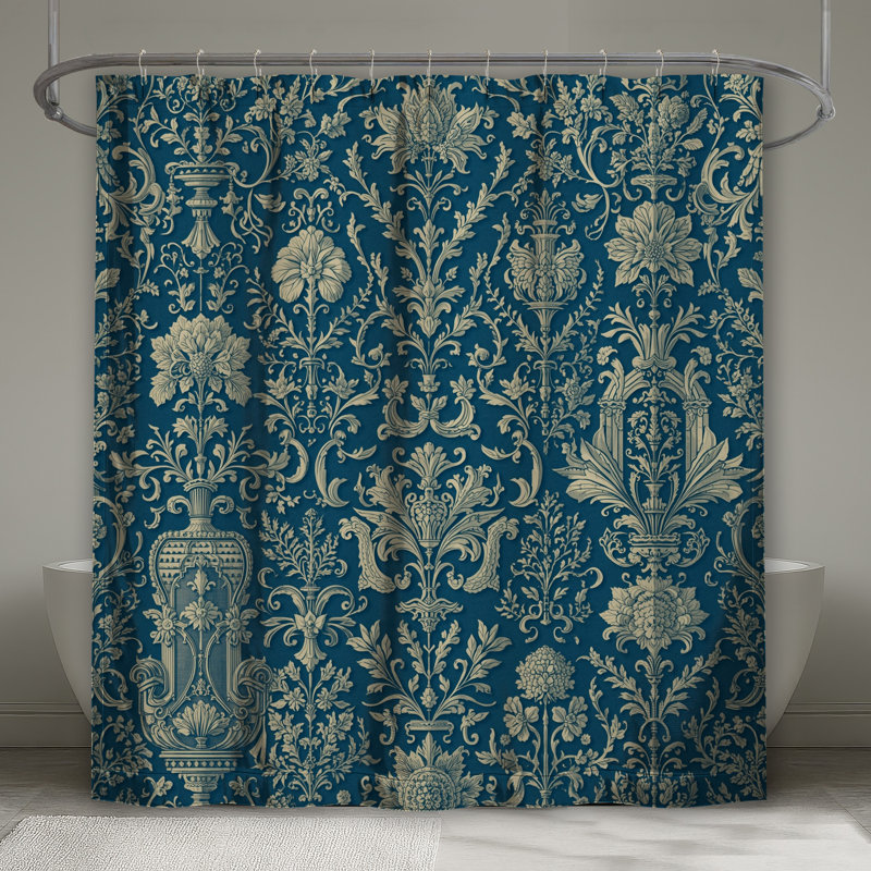 Rideaux de douche Intricate Floral, L 70 po x H 72 po
