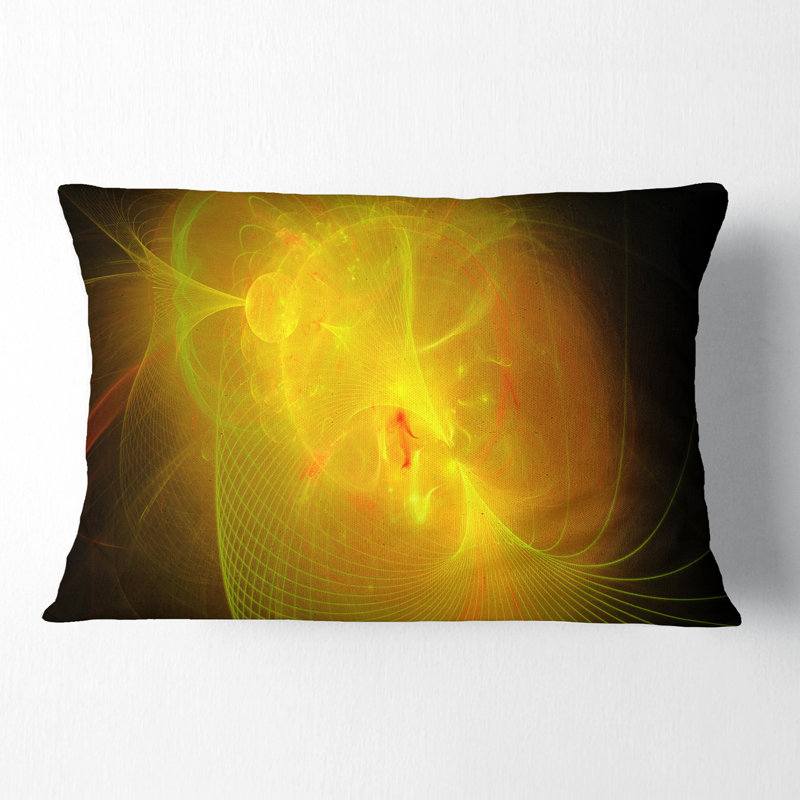 Coussin lombaire à espace nebula floral