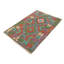Geometric Wool Hand Woven Area Rug-2107973209