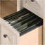 Bureau d'ordinateur, finition grise