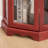 Corner Lighted Curio Cabinet Corner Glass Cabinet-420048181