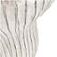 Jardinière corail sable et ciment 9,3 x 9 x 8,7 po avec finition texturée beige