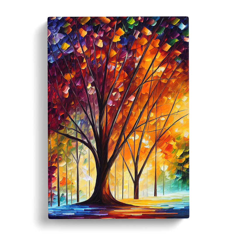 Portrait Of A Tree No.1 - Wrapped Canvas Painting, 60cm H x 40cm W x 3cm D