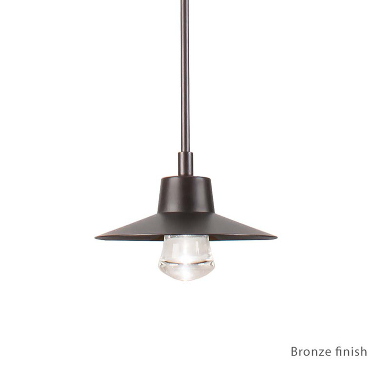 Suspense 1 - Light LED Single Pendant, Bronze