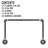 Ludvig 27'' Wall Mounted Industrial Pipe Clothes Rack